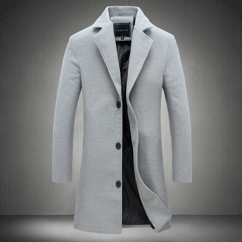 Casual Woolen Coats for men