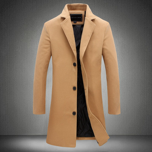 Casual Woolen Coats for men